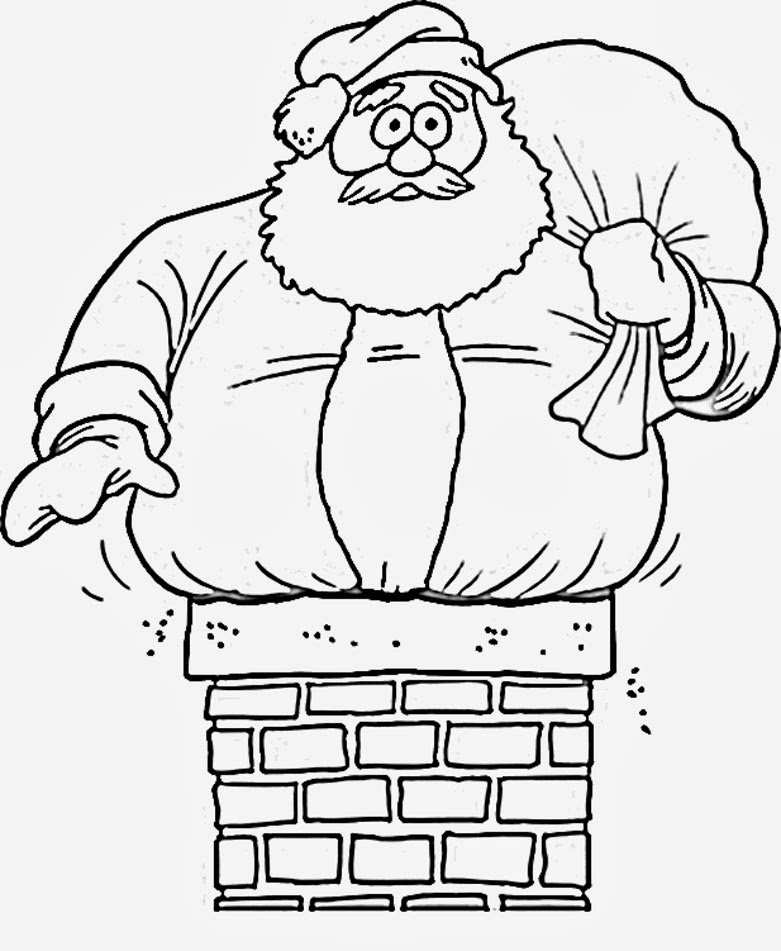 santa around world coloring pages - photo #20