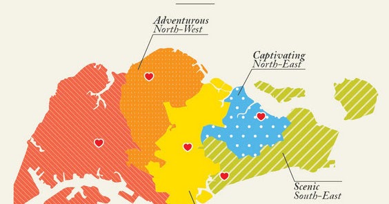 North West Singapore Map If Only Singaporeans Stopped To Think: Sg Heart Map: Free Guided Tours To  50 Places That Define Singapore As Home
