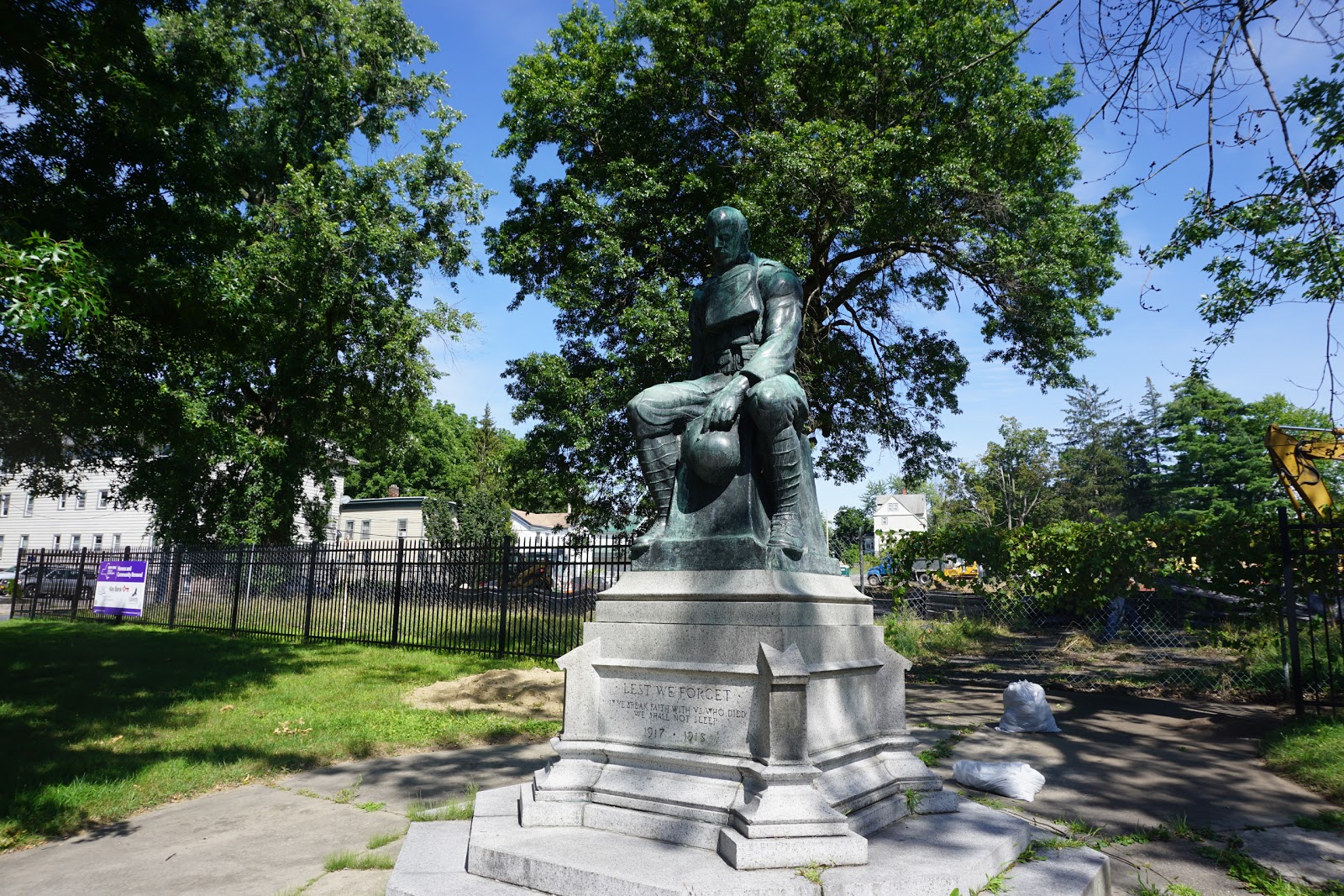 Public Art and Memory Gloversville's "Thinking Doughboy" A Quiet Yet