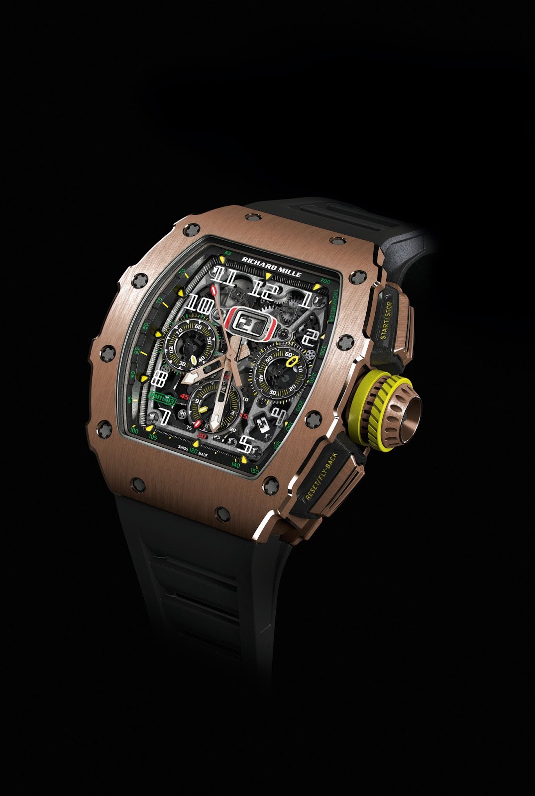 Estação Cronográfica Chegado ao mercado relógio Richard Mille RM 1103 cronógrafo Estação Cronográfica Chegado ao mercado relógio Richard Mille RM 1103 cronógrafo