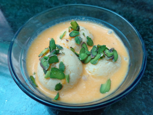 recipes carrot rasmalai
