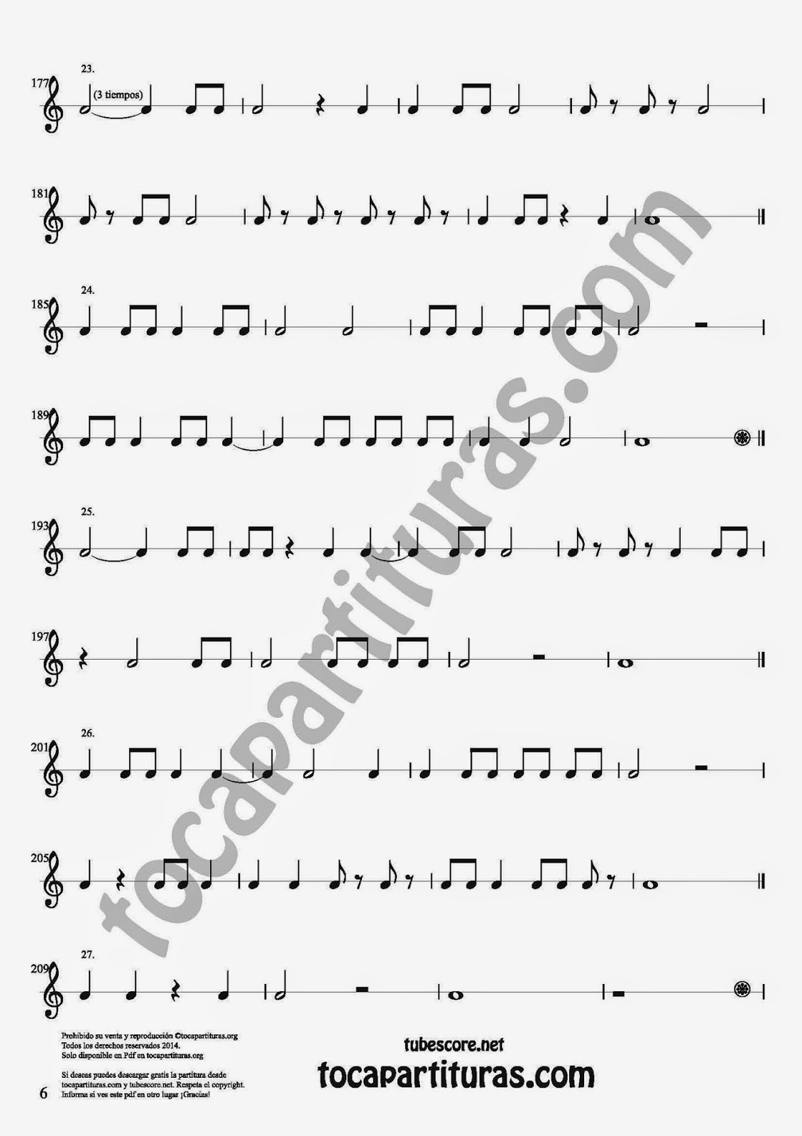 diegosax: 35 Ejercicios Rítmicos en 4/4 Partituras de Ritmos con Negra