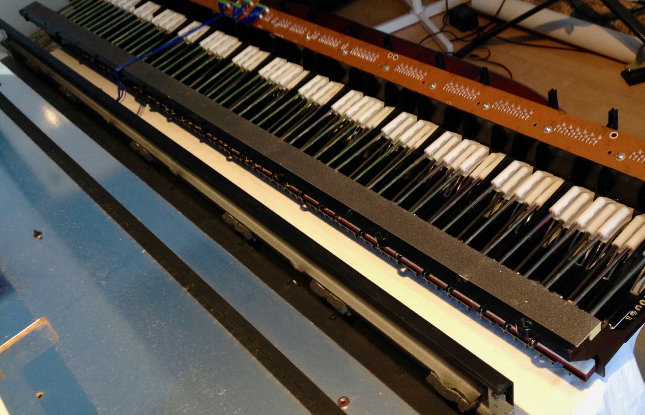 Yamaha S08 sticky keys repair