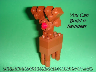 LEGO Christmas Instructional Reindeer Build, Cool Lego Creations
