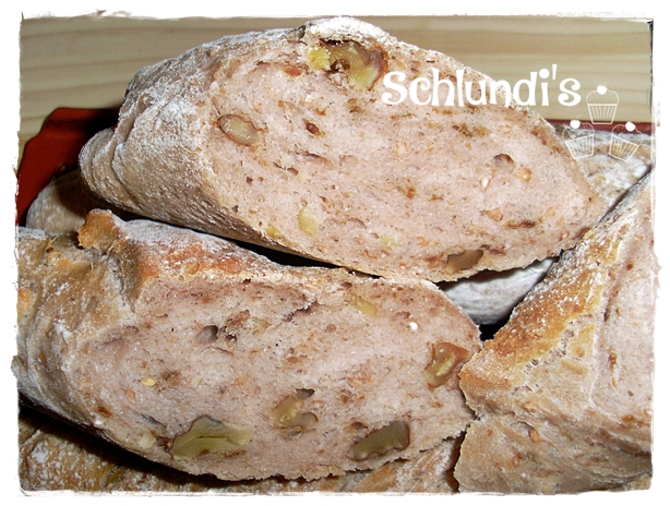 Baguette mit Nüssen – Schlundis