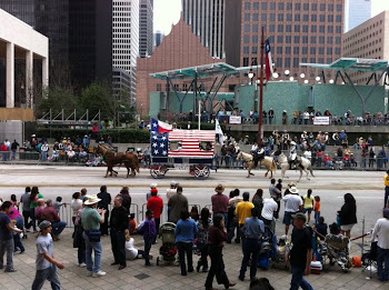 HOUSTON RODEO PARADE CHUCK WAGON