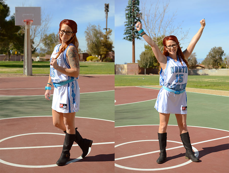 how to wear a basketball jersey