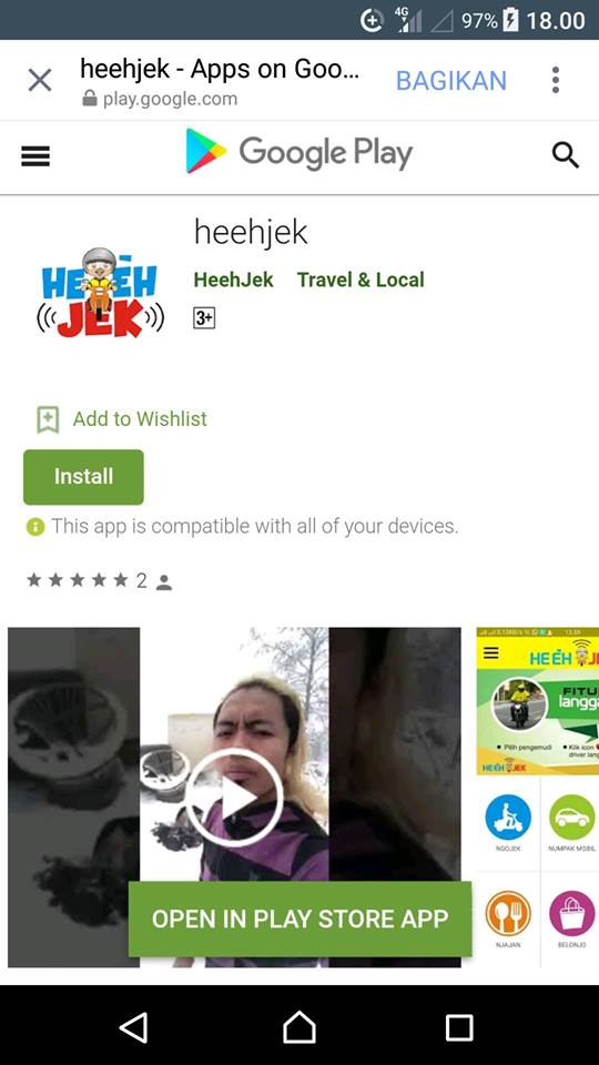 Wow! Aplikasi HEEH JEK Nganjuk Masuk Daftar Teratas Google
