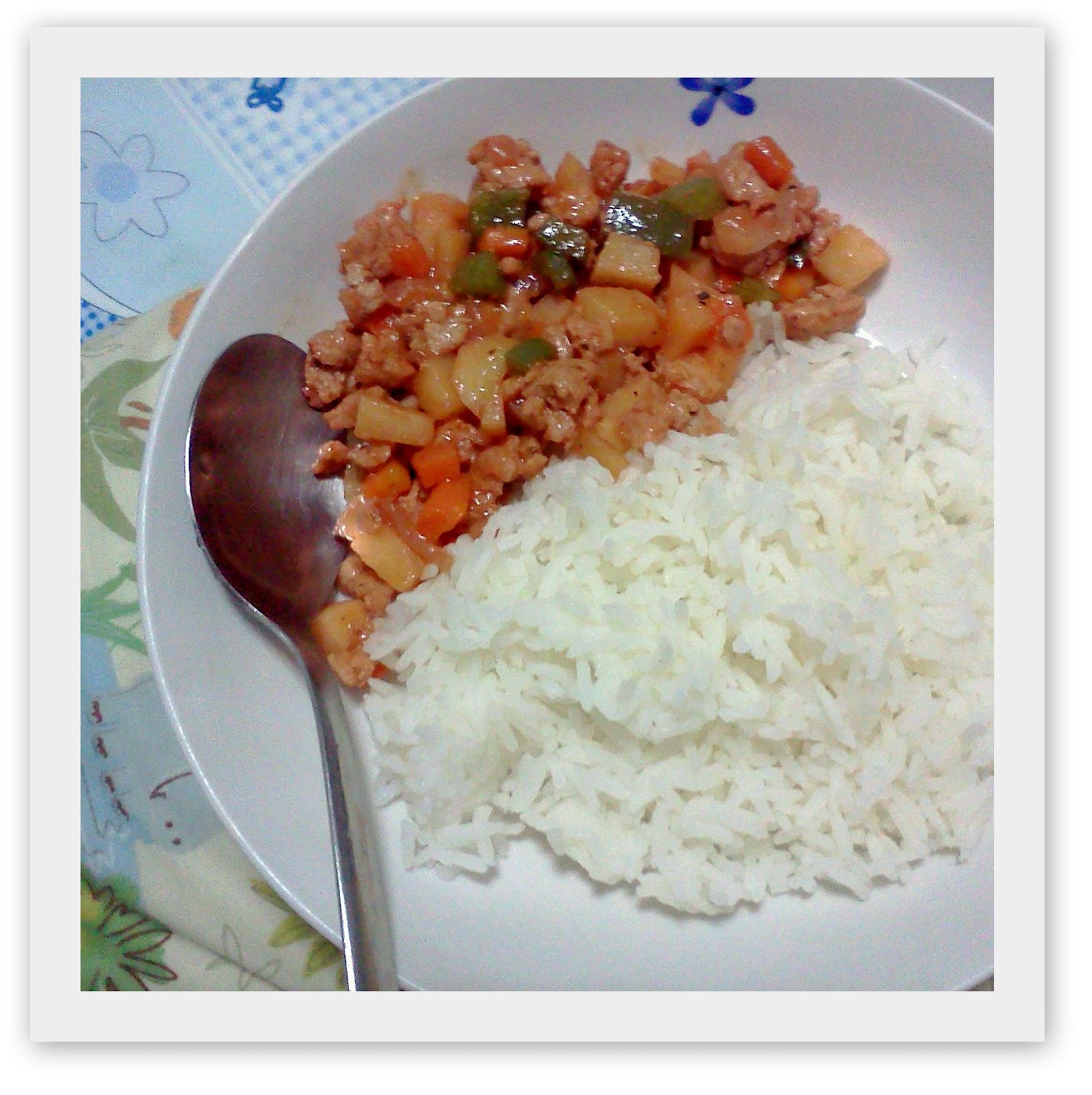 a Kat's life pork giniling (minced pork)