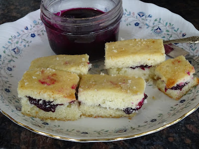 Trifle pudding with jamun jam