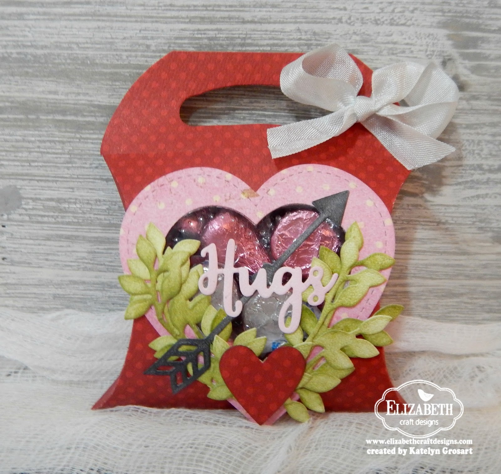 A Creative Journey Hugs Kisses Pillow Box