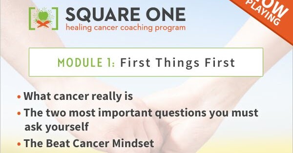 Kissy's: Chris’ Healing Cancer Program: ONE Module 1 is LIVE now!
