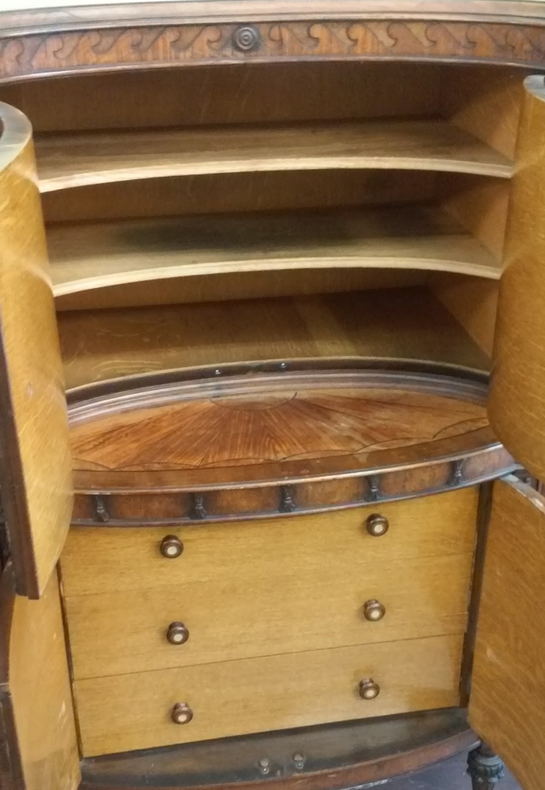 UHURU FURNITURE & COLLECTIBLES SOLD Antique Victorian Hutch with