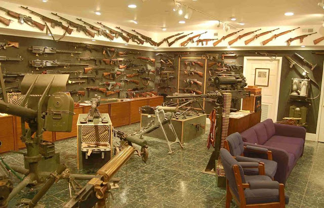 Charlton Heston's gun collection