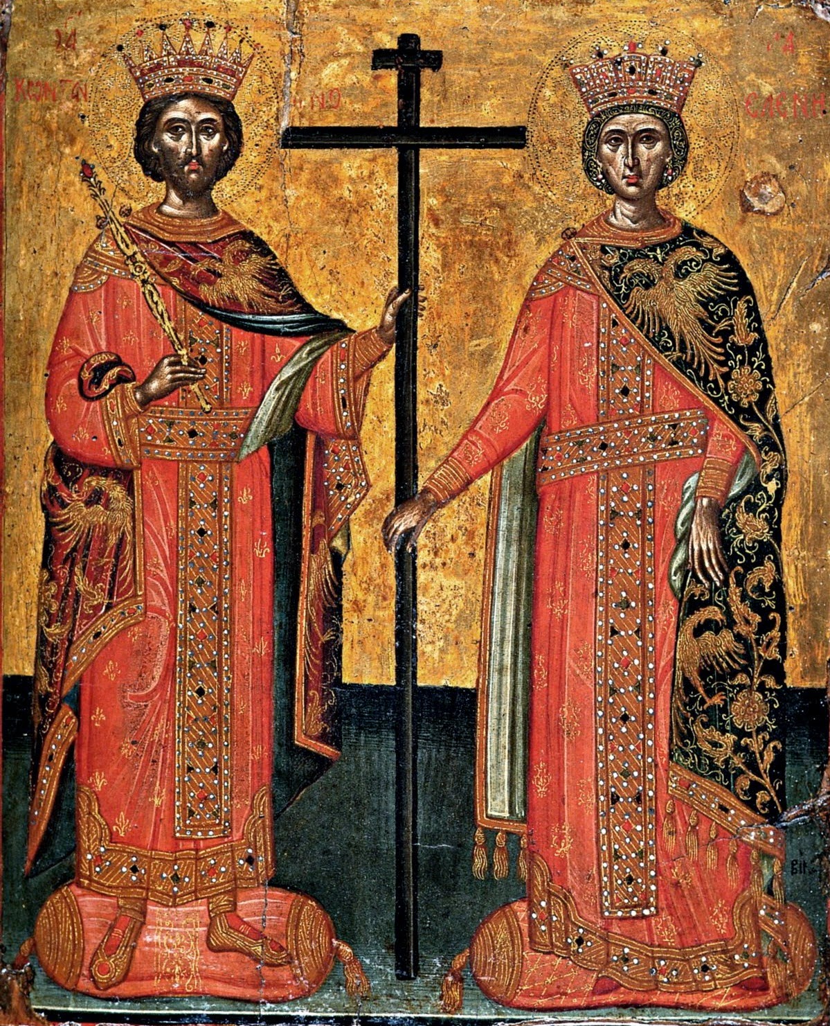 Azi 21 mai praznuirea Sfintilor Imparati Constantin si Elena !