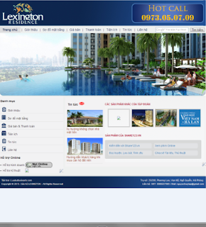 Canholexington.com - Mẫu template blogger đẹp và chuyên nghiệp