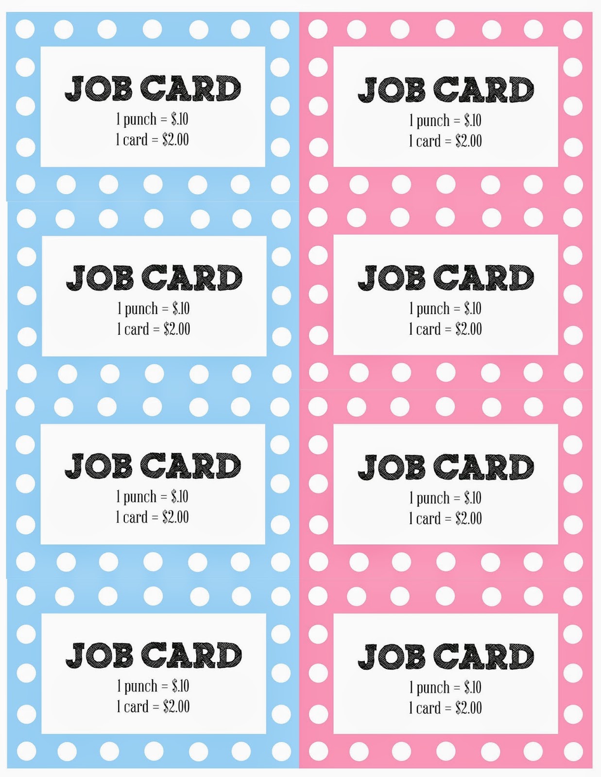 Funky Polkadot Giraffe Chore Chart Money Punch Card Printable Funky Polkadot Giraffe Chore Chart Money Punch Card Printable