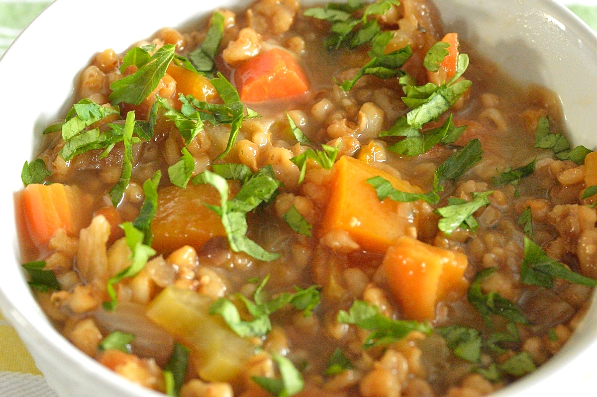 Utterly Scrummy Food For Families Vegetable and Pearl Barley Soup