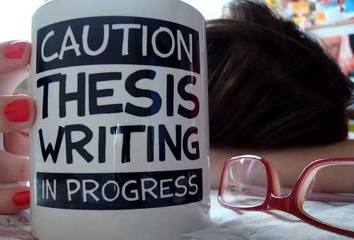 Thesis writing online