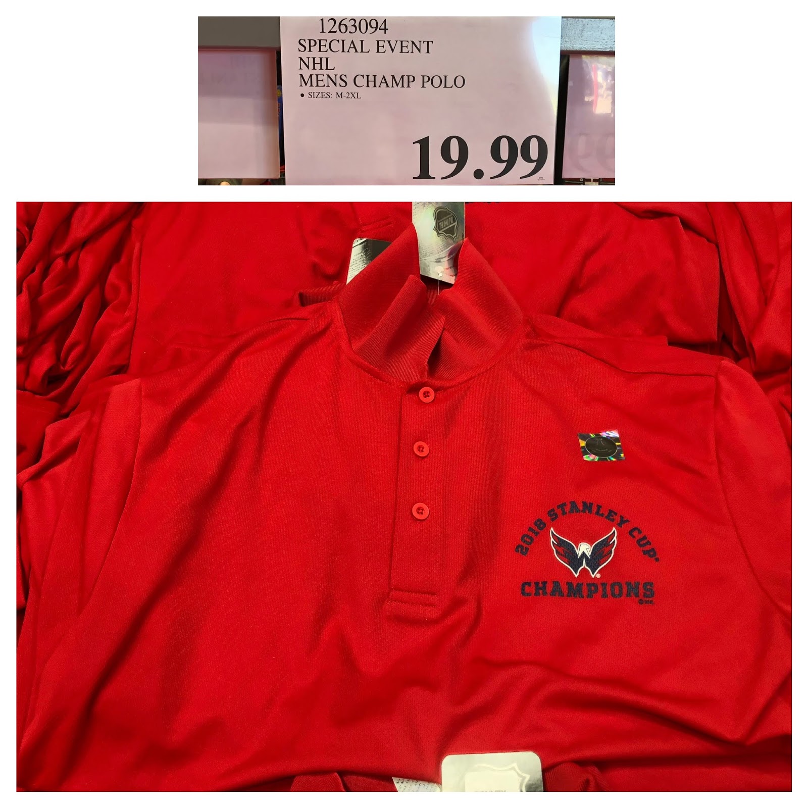 the Costco Connoisseur: Get Washington Capitals 2018 Stanley Cup  Championship Apparel at Costco!