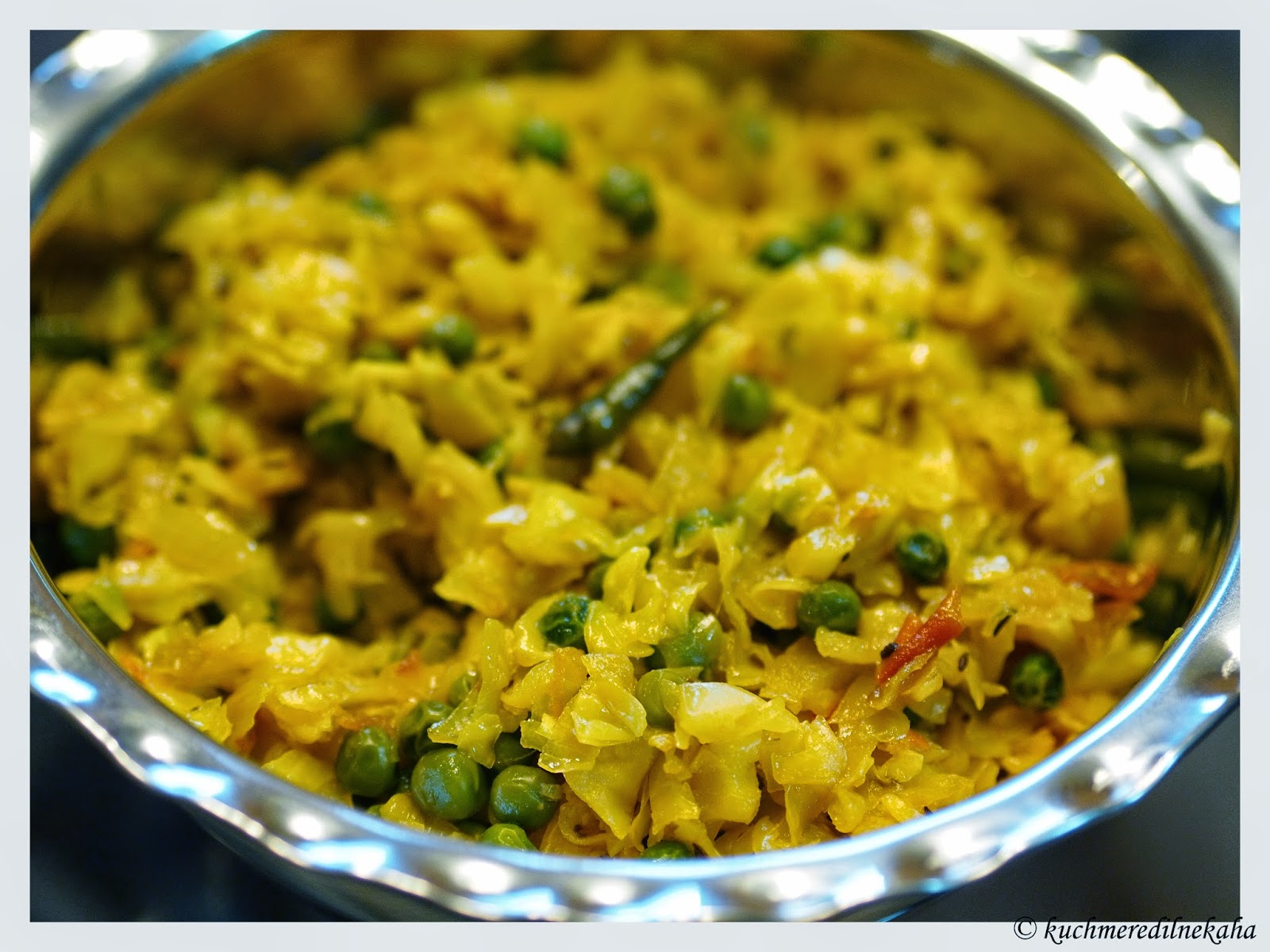 Meri Rasoi Cabbage sabzi / Cabbage palya