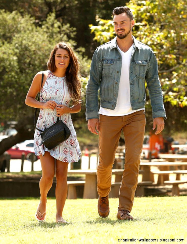 Lea Michele amp Matthew Paetz Move In Together   Couples Lea