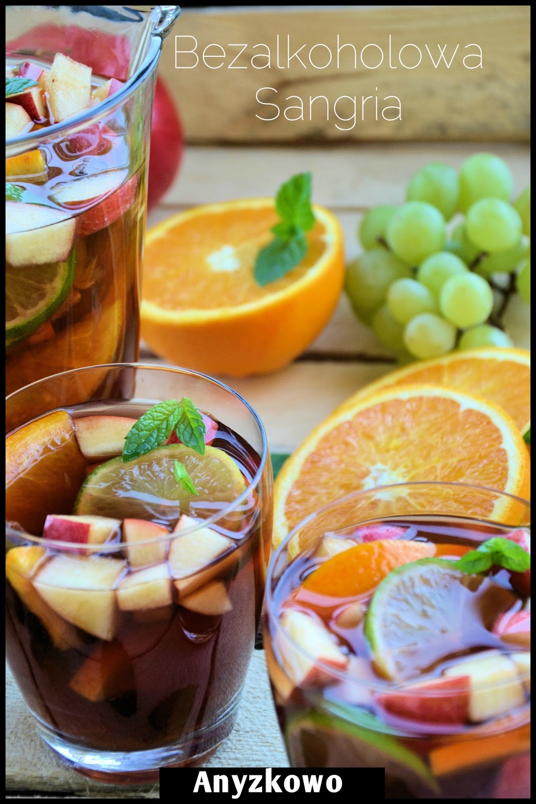 Anyżkowo Bezalkoholowa Sangria