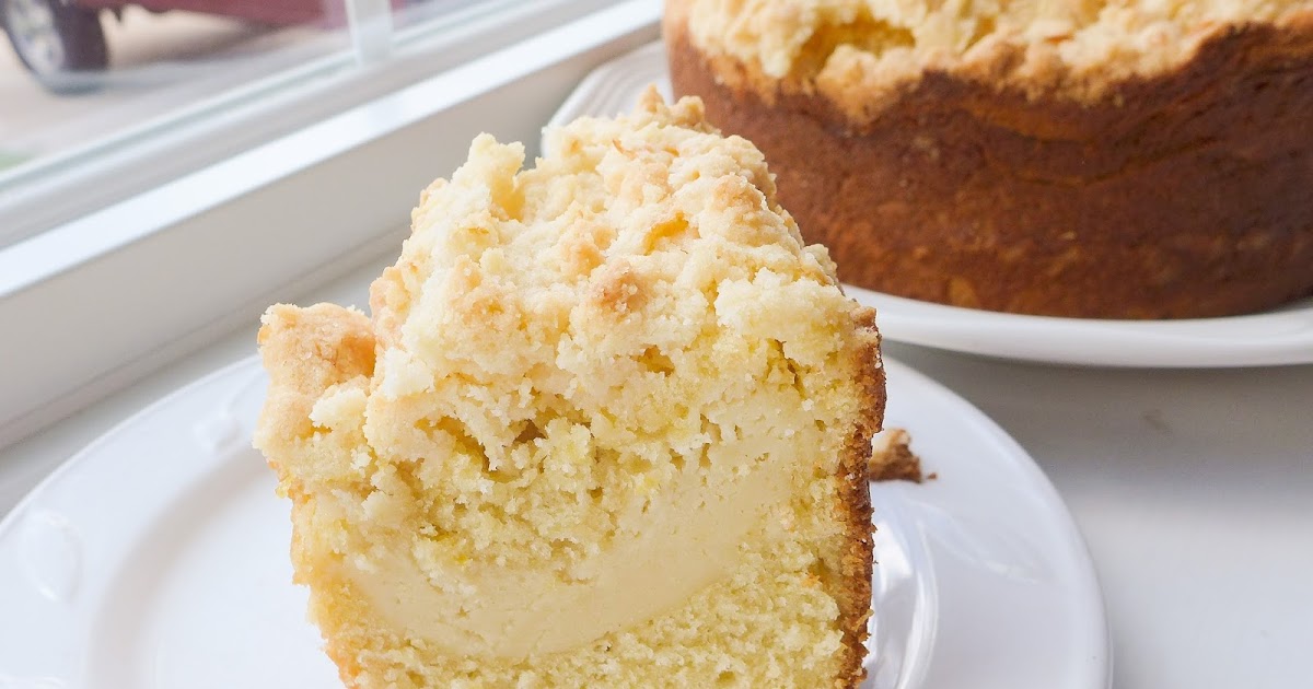 Dimples & Delights Lemon Cream Cheese Coffee Cake