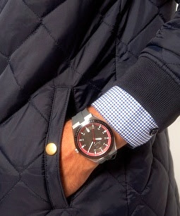 PrettyTreasure2u: Armani Exchange AX1220 Mens Fashion Silicone Watch