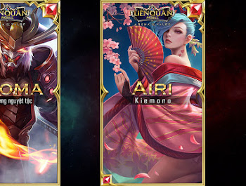 Hình nền Ryoma - Đại tướng nguyệt tộc và Airi - Kiemono Hình nền Ryoma - Đại tướng nguyệt tộc và Airi - Kiemono