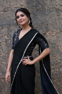 Actress Samantha Akkineni At Jaanu Press Meet Stills