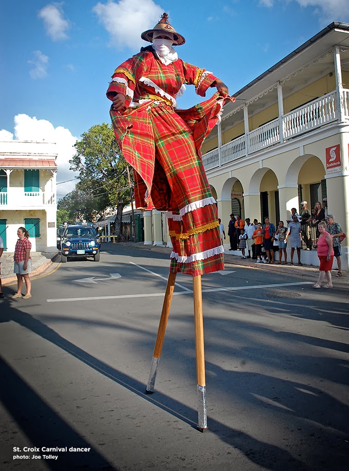 St. Croix Carnival Dancer. Copyright Joe Tolley 2014 / TravelBoldly.com