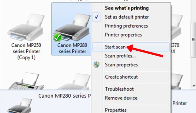 Cara Scan di Printer Canon MP280