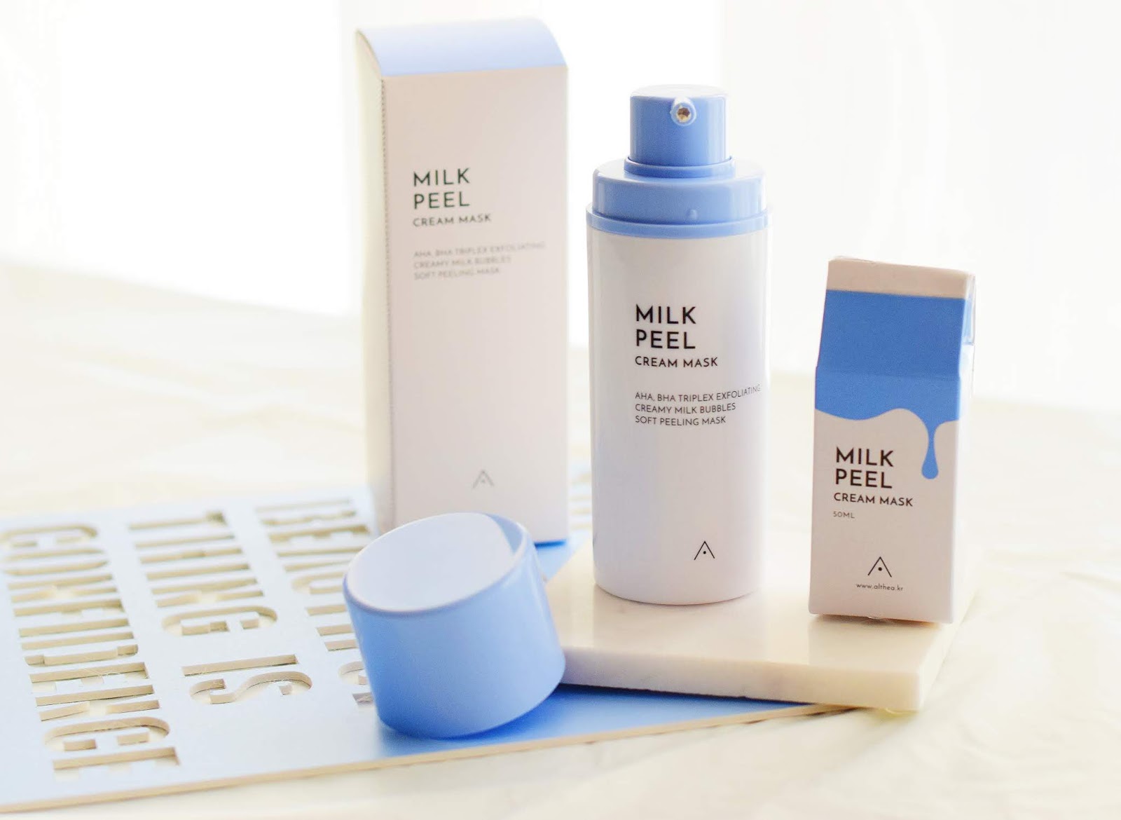 Product Review Althea Milk Peel Cream Mask Review Pearlywerkz