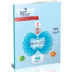Sözün Özü 8.Sınıf İngilizce Dıt Test Sözün Özü 8.Sınıf İngilizce Dıt Test