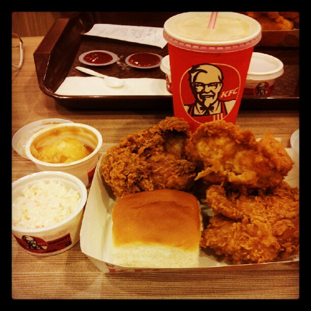 Kfc Dinner Plate