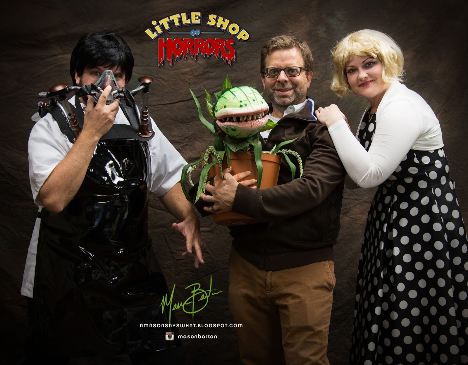 a Mason says what?: Little Shop of Horrors Halloween Group Costume1600 x 1248