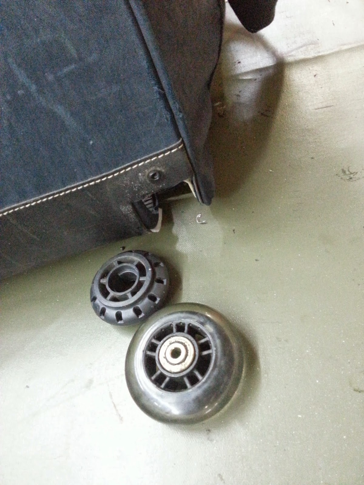 Luggage repair, Luggage wheel repair, Luggage wheel replacement