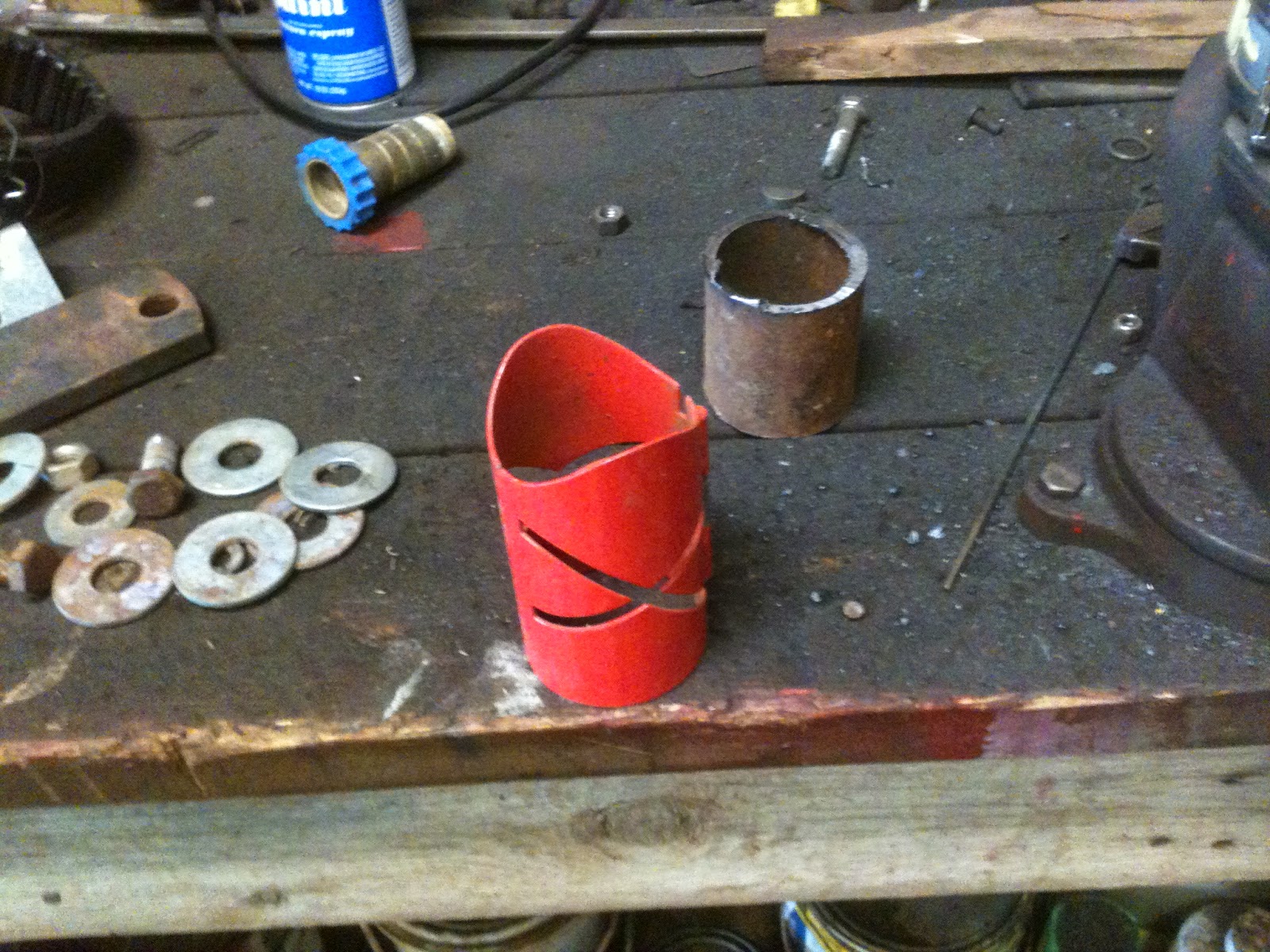 Watch Out For The Bull Building Pipe Fence The Simple Little Tool