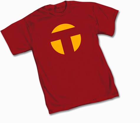 DC Comics Red Tornado Symbol T-Shirt by Graphitti Designs