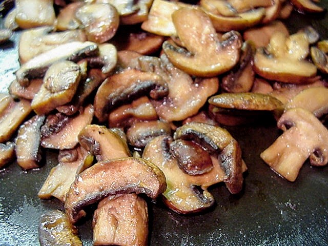 Omelette aux champignons Omelette aux champignons