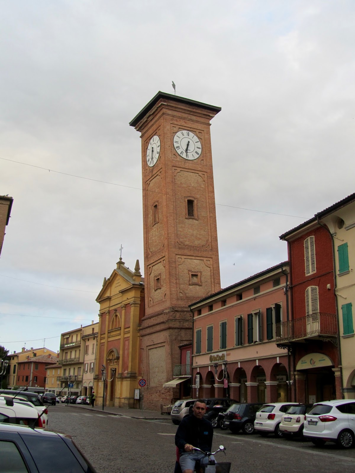 FERRARA TORRI, CHIESE E CAMPANILI MOLINELLA CAMPANILE PENDENTE E