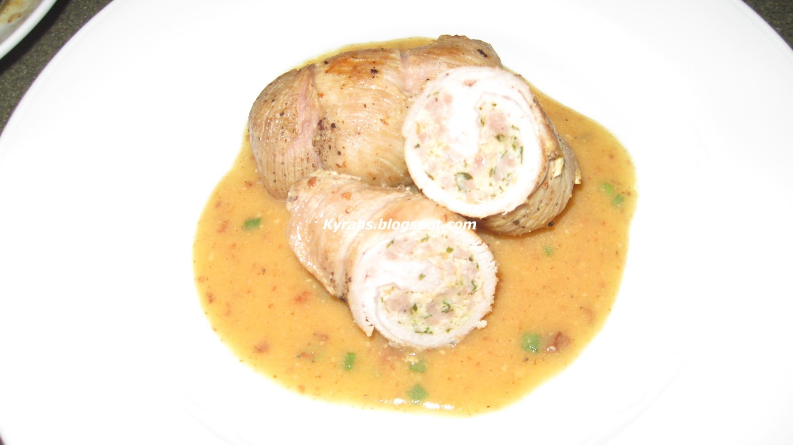 Kyrah's Recipes for GARD and Paleo Diet Followers Elegant Veal Birds