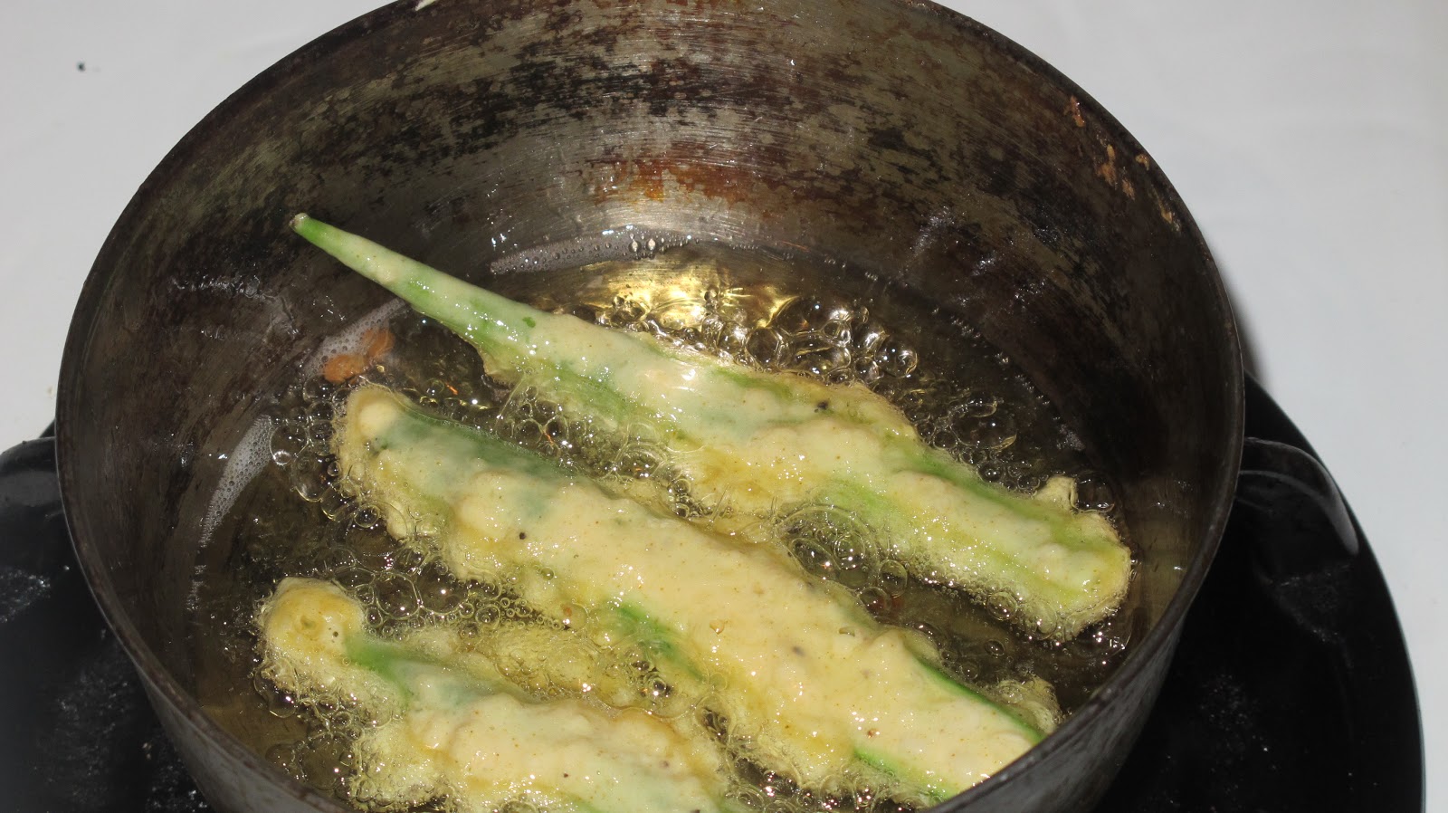 Shortcut Okra Tempura