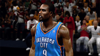 NBA 2K13 Serge Ibaka OKC Realistic Face