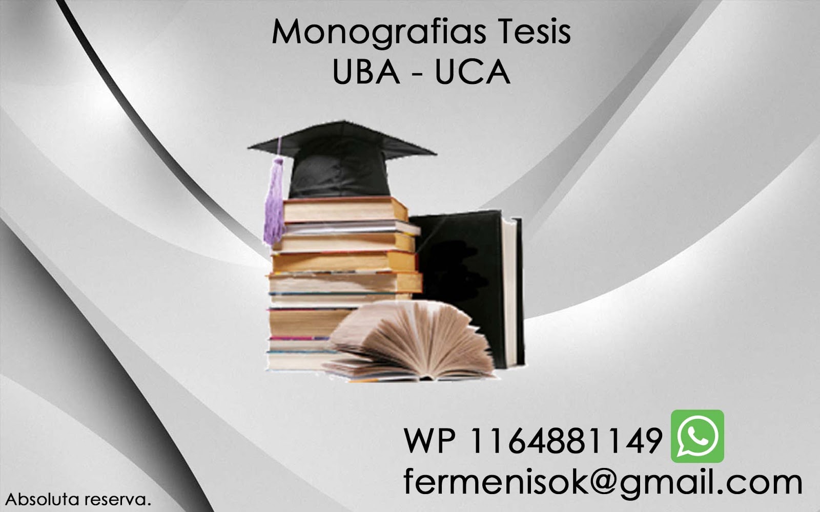 Tesina y Monografia – Metodologia del Trabajo Administracion de empresas  Gran Buenos aires gba