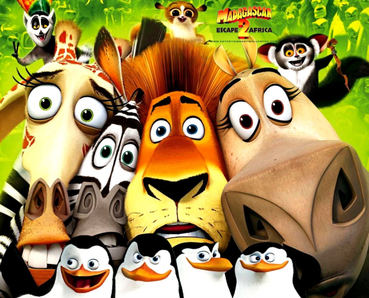 Funny Madagascar Cartoon Wallpapers Gallery