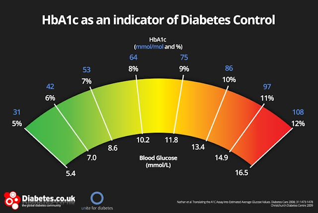The forum of flogs idea of good diabetes control. HbA1c%2Bmeter