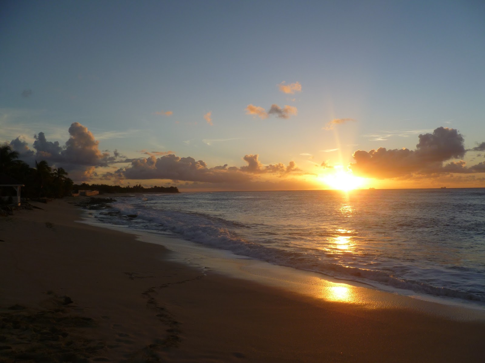 to Saint Martin 1401 plage de baie aux prunes