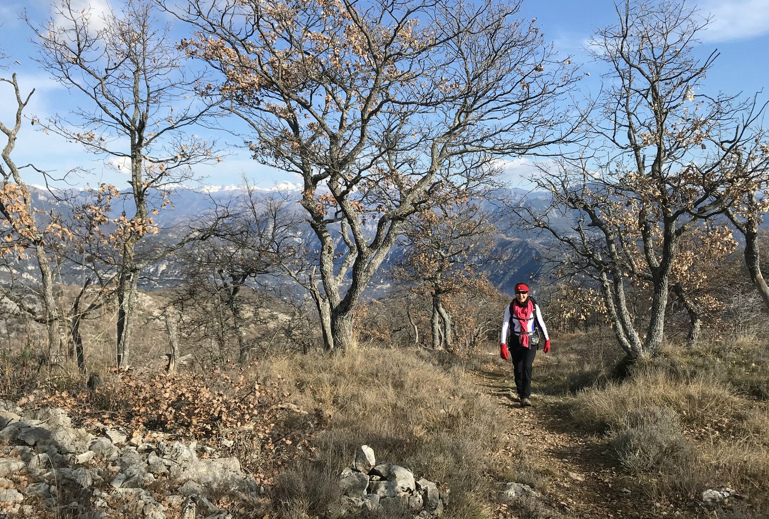 Hiking between Le Broc and Mouton d'Anou